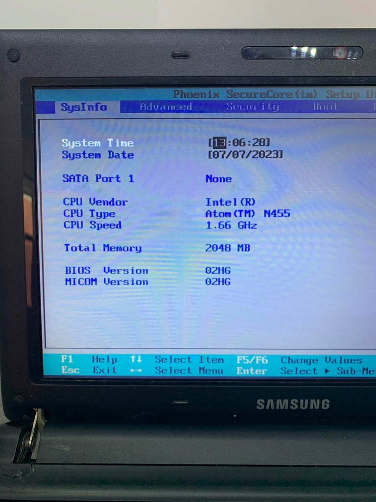 OUTLET Samsung N145 Plus 10" 0GB 0GB sprawny (2)