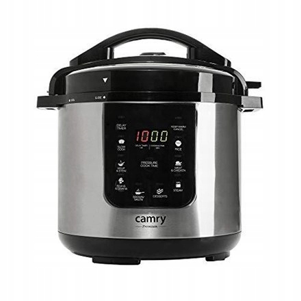 Camry Pressure cooker CR 6409 1500 W, Alluminium p