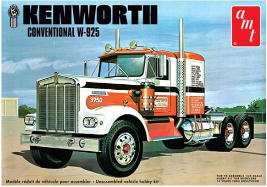 Model plastikowy - Ciężarówka Kenworth W925 Watkin