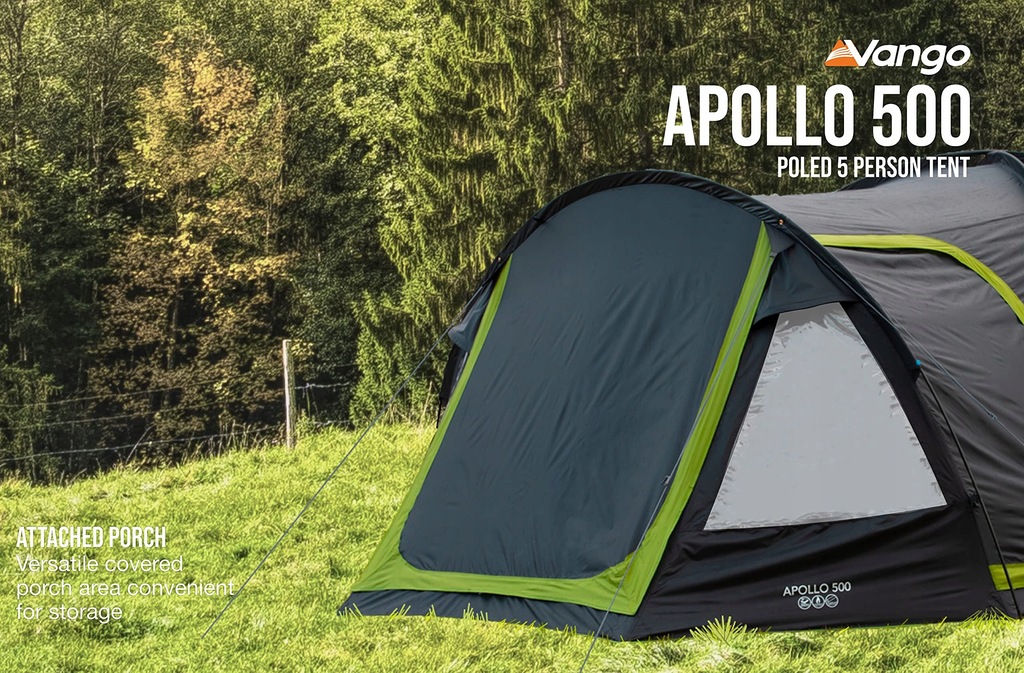 Vango Apollo 500 namiot kopułowy 5-osobowy, na 14487957094