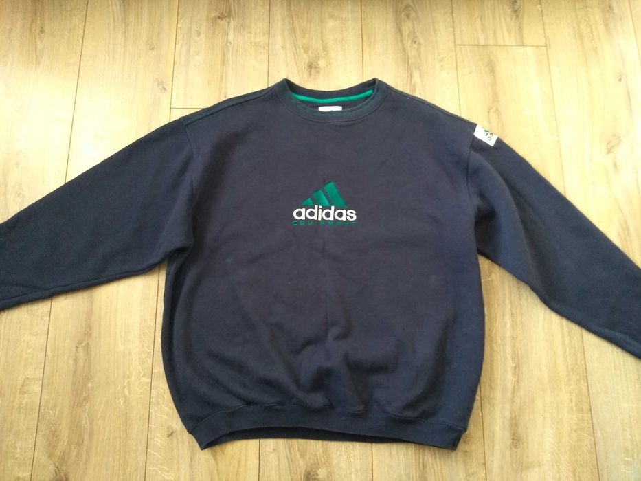 Adidas Equipment vintage crewneck rare L bluza 11466444189 oficjalne archiwum Allegro