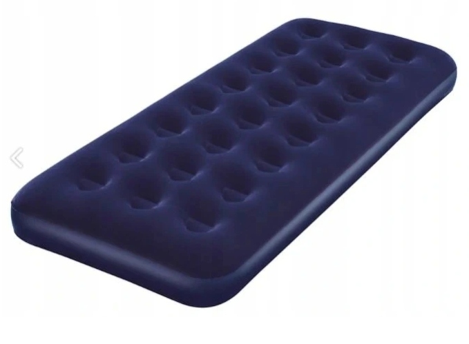 Materac welurowy jednoosobowy 185x79x22 cm