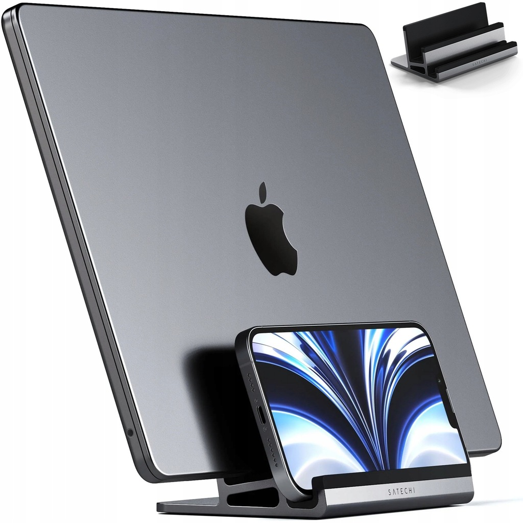 Podstawka SATECHI Dual Vertical Stand do MacBook / iPad / iPhone, Stojak