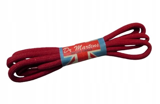 sznurówki do butów Dr. Martens 60 cm czerwone