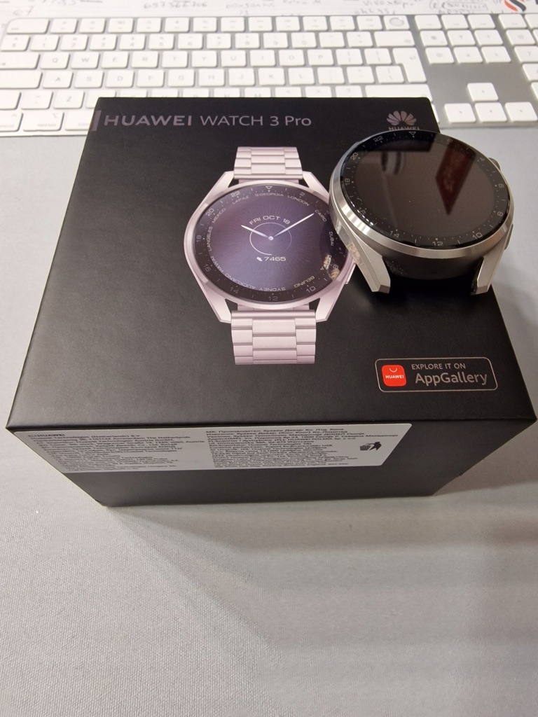 zegarek Huawei Watch 3 Pro Titanium Gray GLL-AL01 - 13499316072 ...