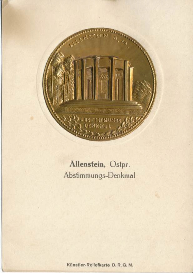 Allenstein - Olsztyn Denkmal B368
