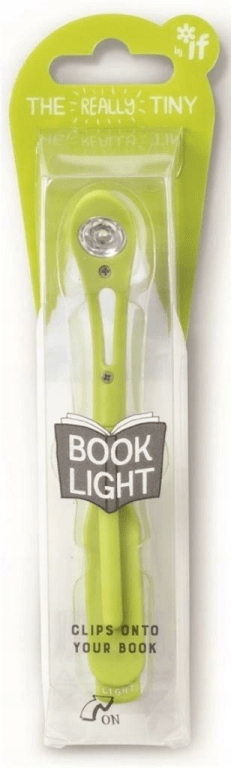 Lampka do książki jasnozielona