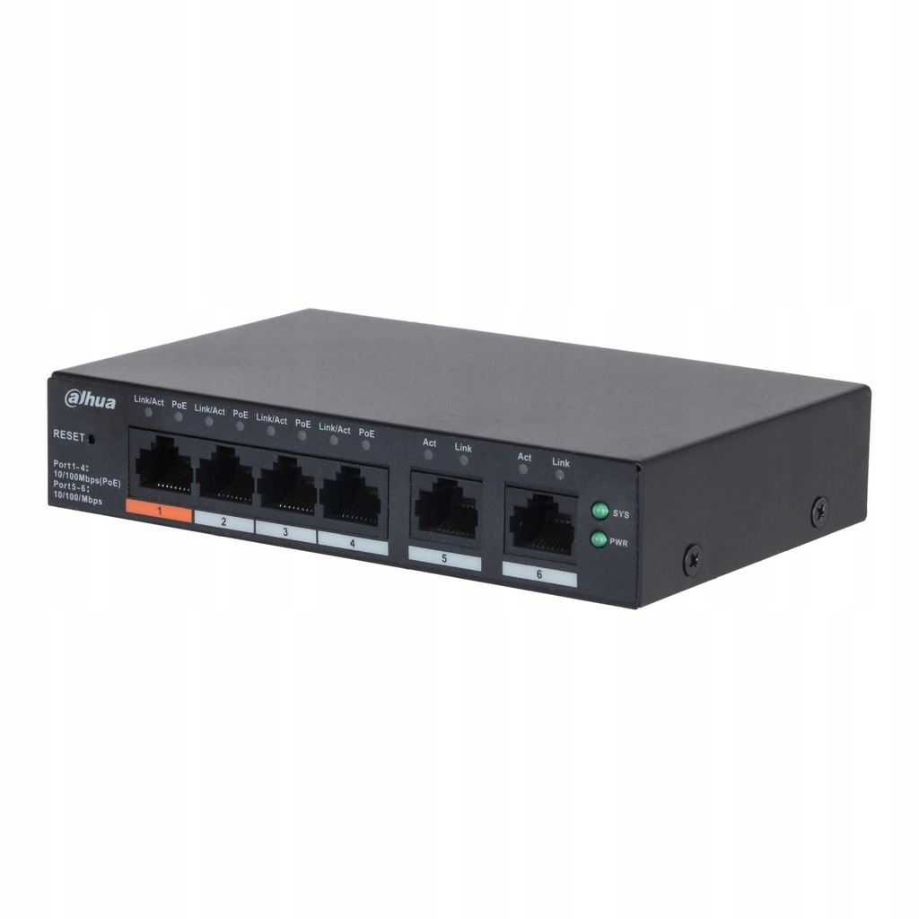 Switch zarządzalny Dahua CS4006-4ET2ET-60