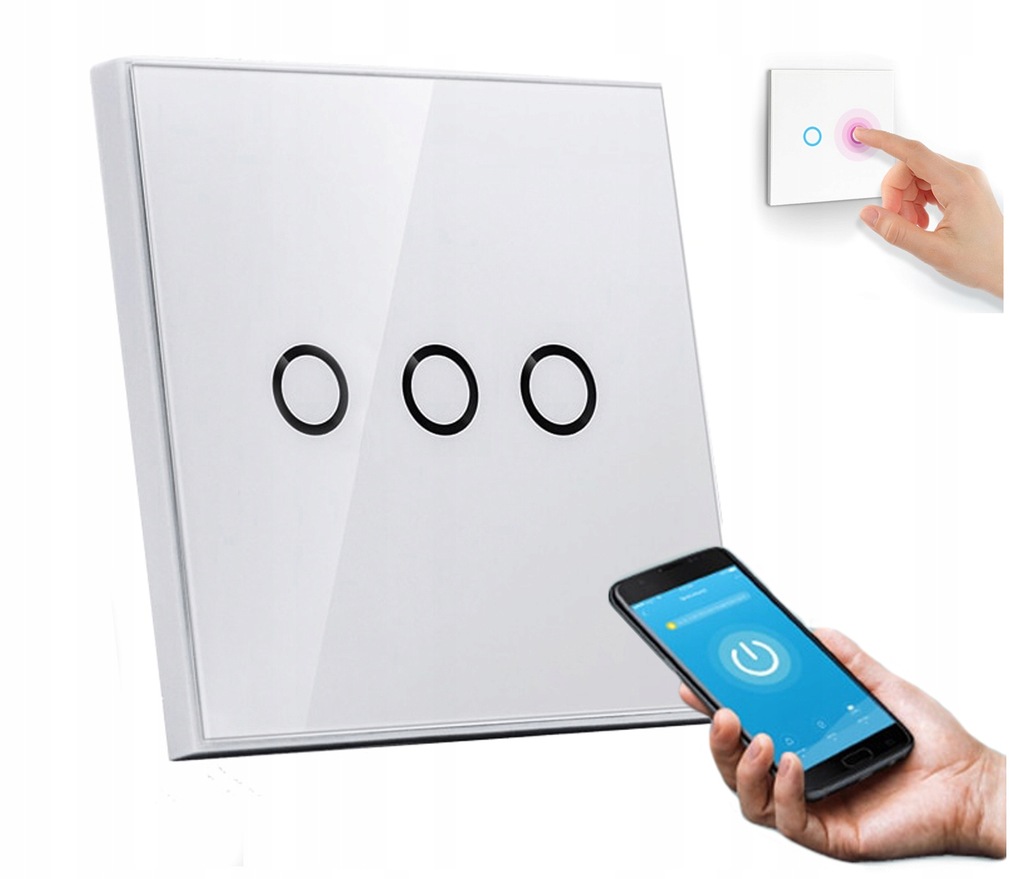 Inteligentny Wifi włącznik dotykowy światła DS-101