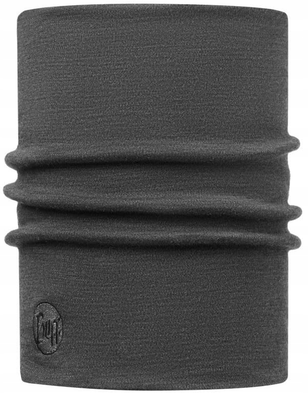 Komin Buff NECKWARMER Merino Wool Heavyweight grey