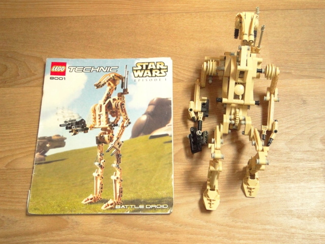 STAR WARS LEGO 8001 BATTLE DROID 8189570785