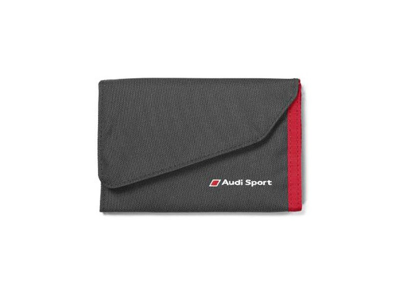 PORTFEL AUDI SPORT MATERIAŁOWY LOGO SOLIDNY