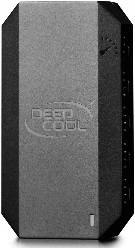 DEEPCOOL FH-10 Hub na 10 wentylatorów, czarny