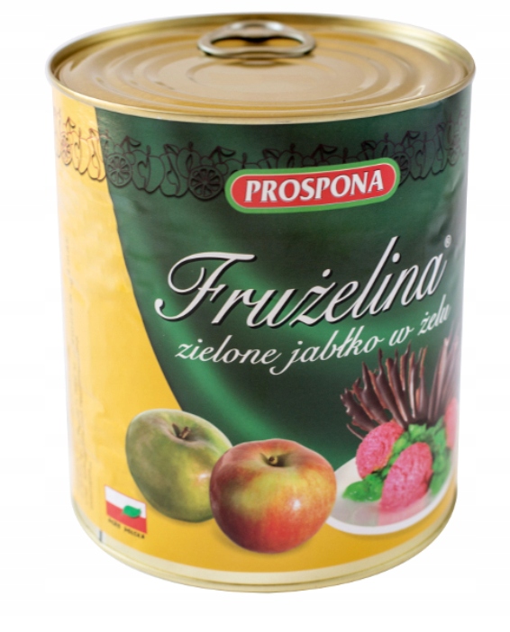 Frużelina zielone jabłko w żelu 3,1 kg