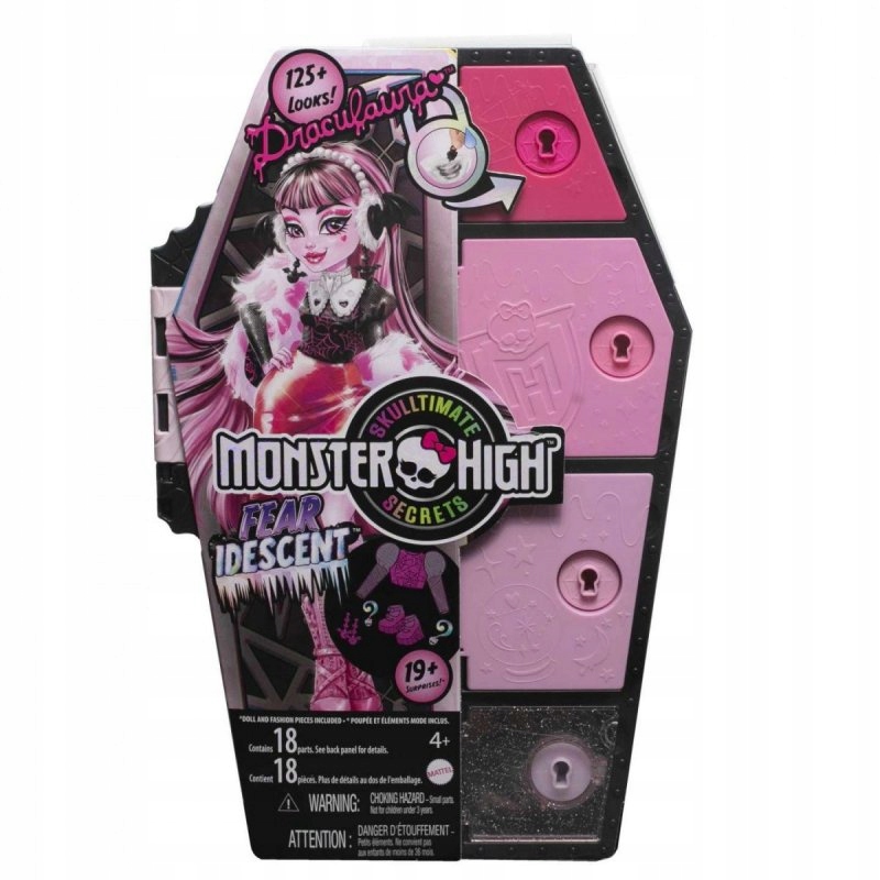 MONSTER HIGH STRASZYSEKRETY S2 DRACULAURA HNF73 4+