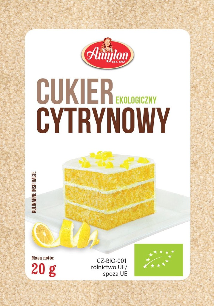 Cukier cytrynowy BIO Amylon 20g