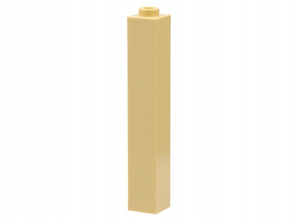 Lego 2453a filar słupek 1x1x5 piaskowy Tan 1 szt U