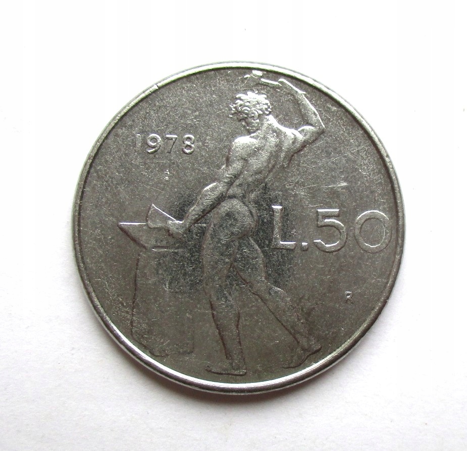 50 Lirów 1978 r. Italia