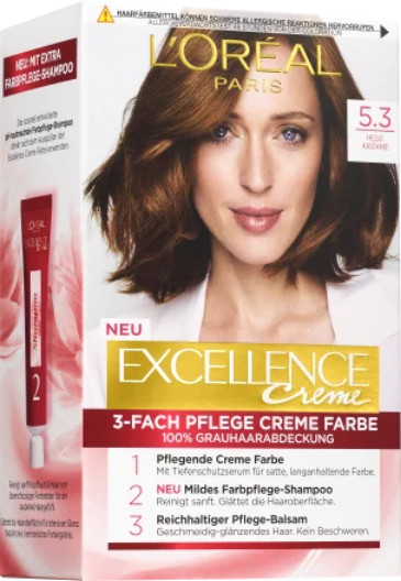 LOREAL Excellence farba jasny kasztan 5.3