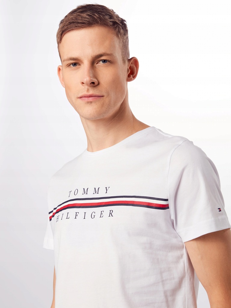 TOMMY HILFIGER KOSZULKA T-SHIRT BLUZKA MĘSKA XL