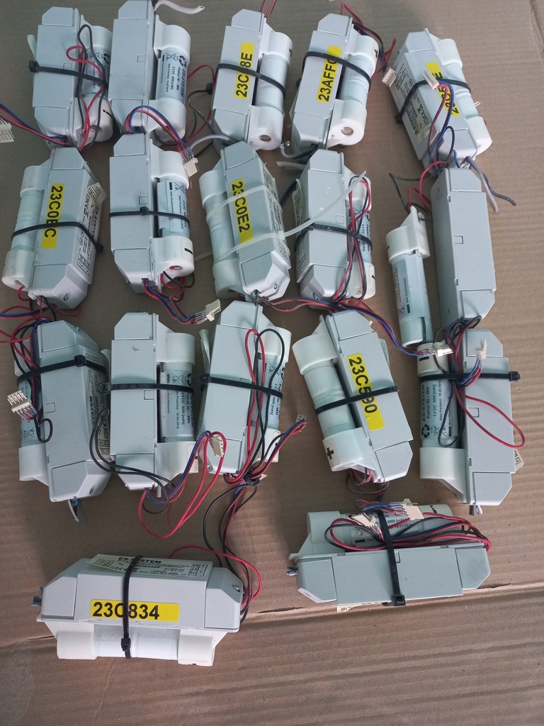 Moduł awaryjny cti2 led es-system akumulator 2.4v 4000mah zestaw zasilania