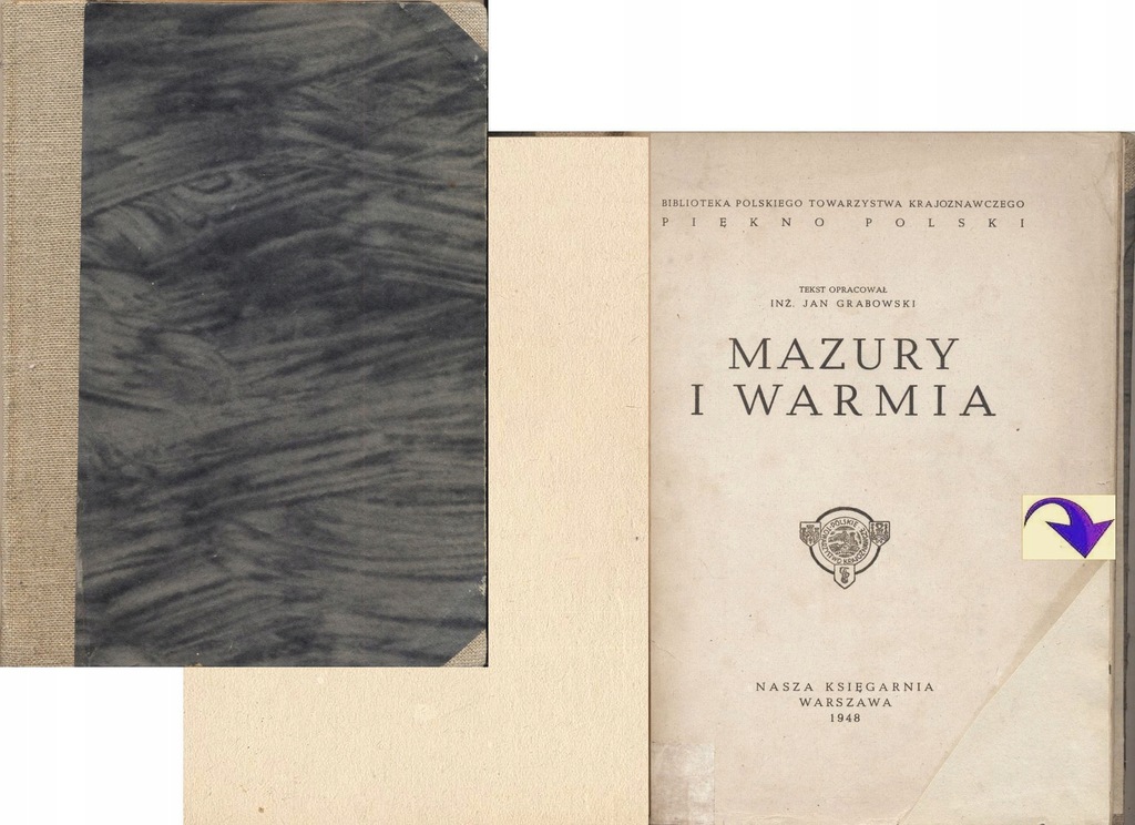 Mazury i Warmia 1948 Jan Grabowski fot. Jan Bułhak