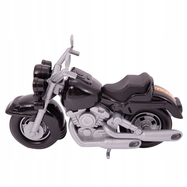 Motocykl motor zabawka dla dzieci plastikowa Moto Track CZARNY Polesie.