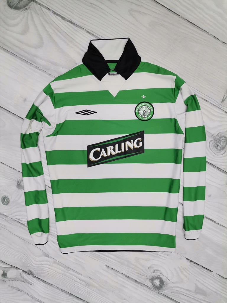 KOSZULKA UMBRO CELTIC GLASGOW DŁUGI NOWY MODEL L