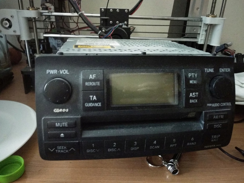 Oryginalne Radio Toyota Corolla E12 - 7737867552 - Oficjalne Archiwum Allegro