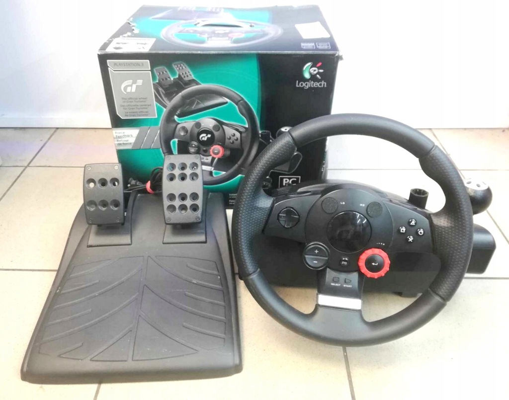KIEROWNICA LOGITECH DRIVING FORCE GT [PC/PS3]