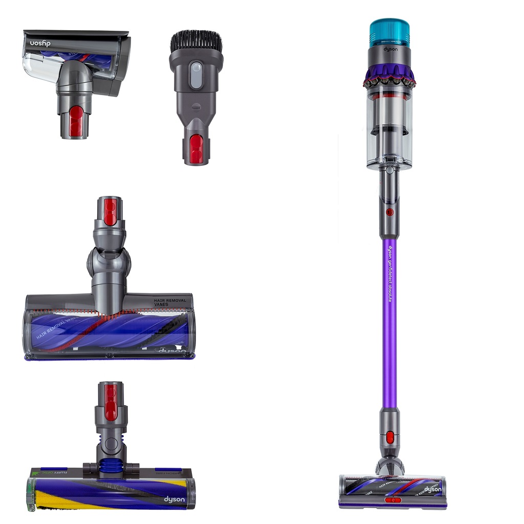 Odkurzacz pionowy Dyson Gen5 Detect Absolute fioletowy bezprzewodowy