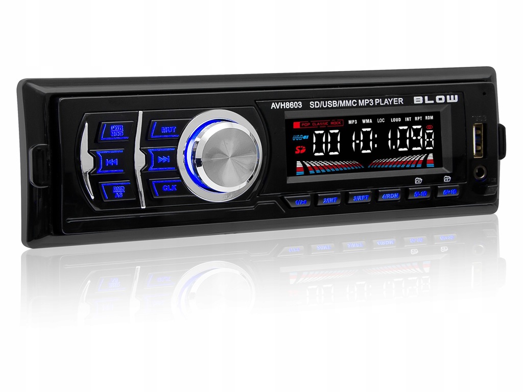 Купить BLOW USB SD MP3 AUX ЖК-FM автомагнитола 4x50 Вт: отзывы, фото, характеристики в интерне-магазине Aredi.ru
