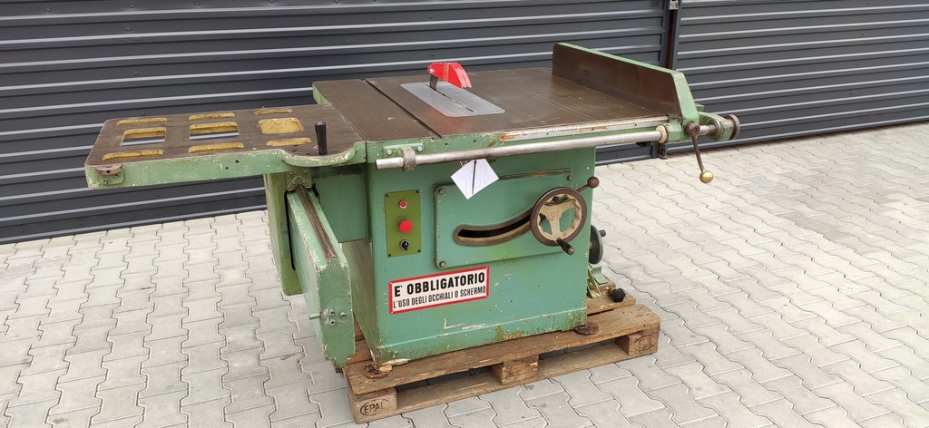 282 Piła do drewna, krajzega z wózkiem bocznym