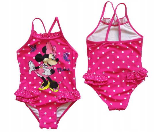 STRÓJ KĄPIELOWY Disney MINNIE MOUSE r.ok 98 - 104