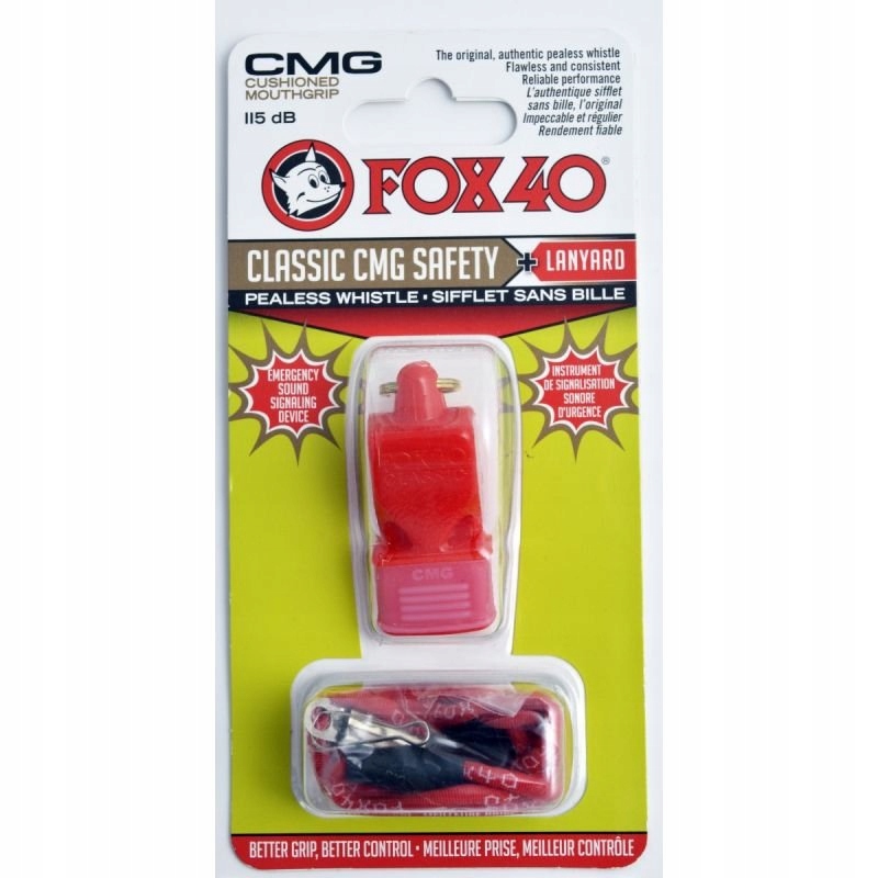 Gwizdek Fox 40 CMG Classic Safety + sznurek 9603-0