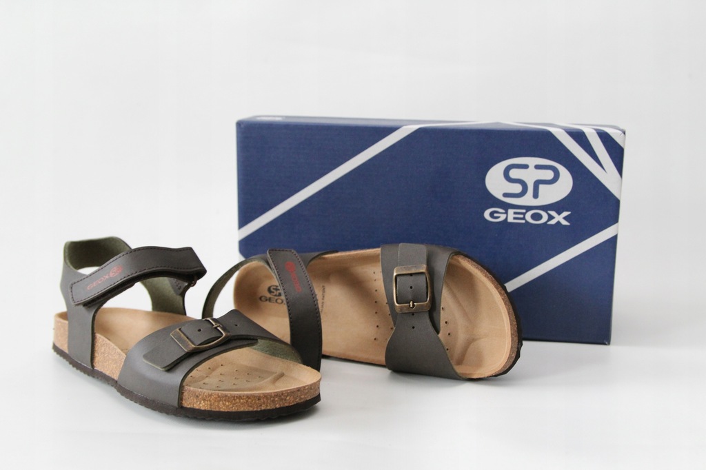 GEOX RESPIRA - skórzane sandały NOWE 36 (22,5 cm)