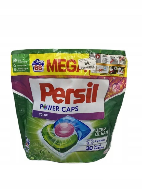 KAPSUŁKI PERSIL POWER CAPS COLOR 66 SZT