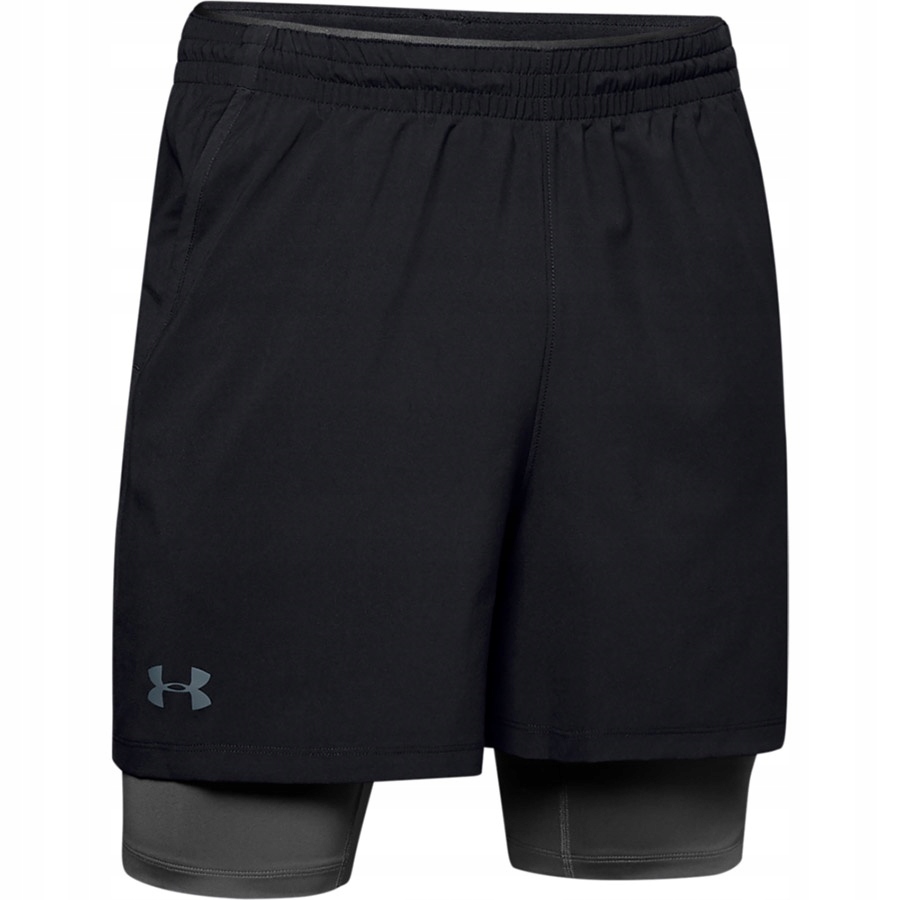 UNDER ARMOUR QUALIFIER 2-IN- ~XL~ Spodenki Męskie