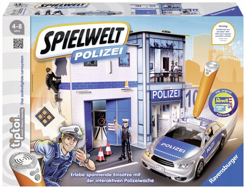 I3 Ravensburger 00759 - tiptoi świat zabaw policji