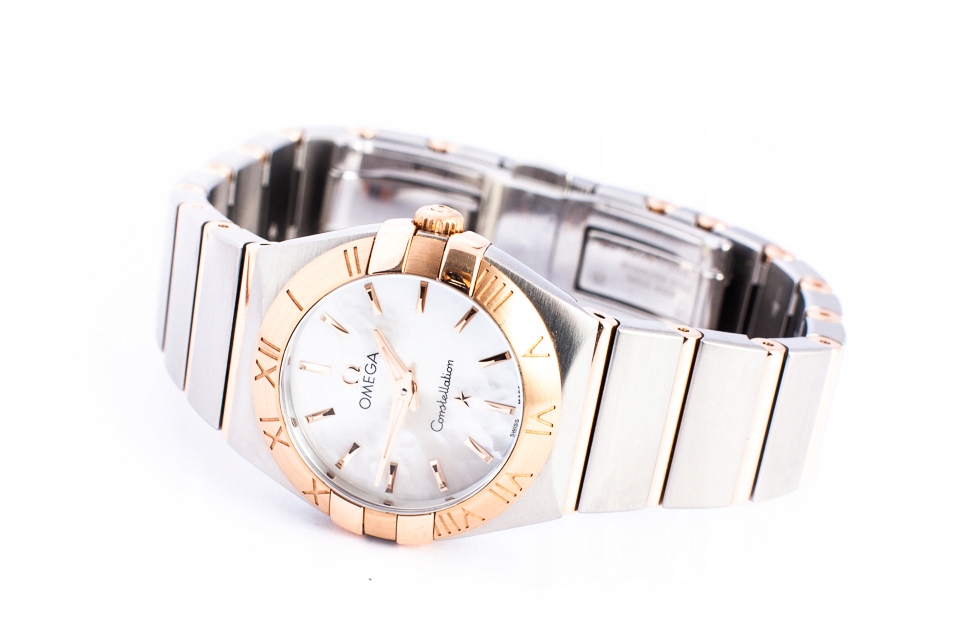 OMEGA CONSTELLATION QUARTZ LADY SS|18K 24MM/BOX