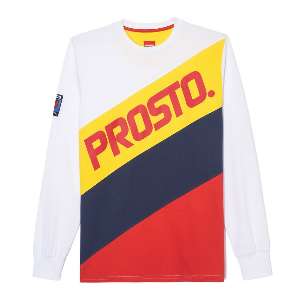 Koszulka PROSTO LONGSLEEVE Calf Cant White