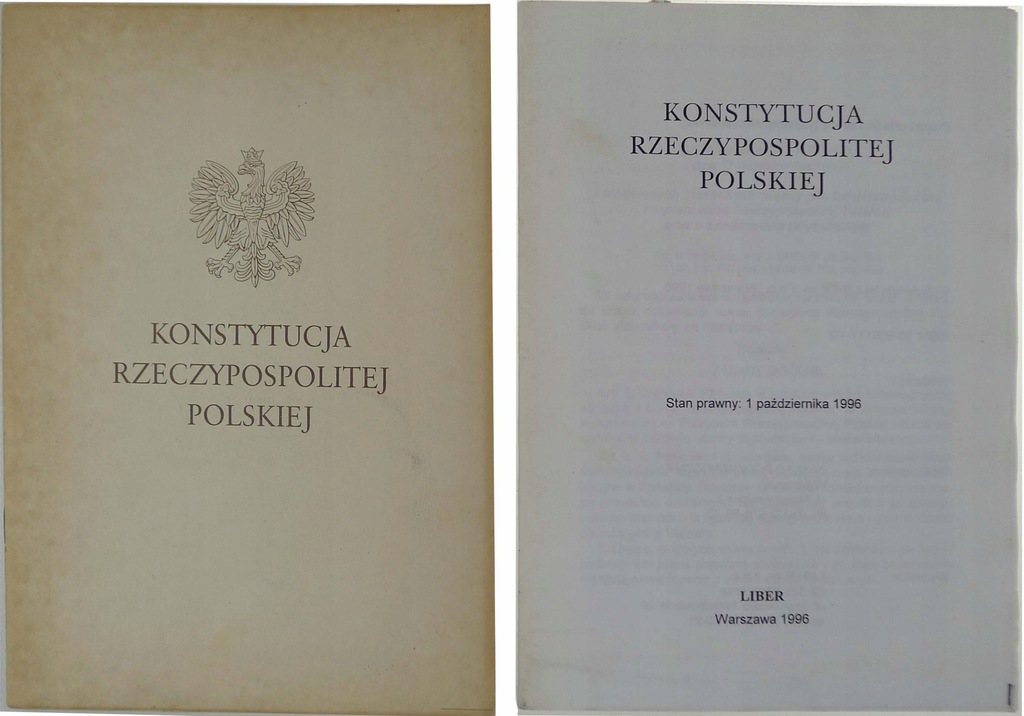 Konstytucja Rzeczypospolitej Polskiej 2 wydania