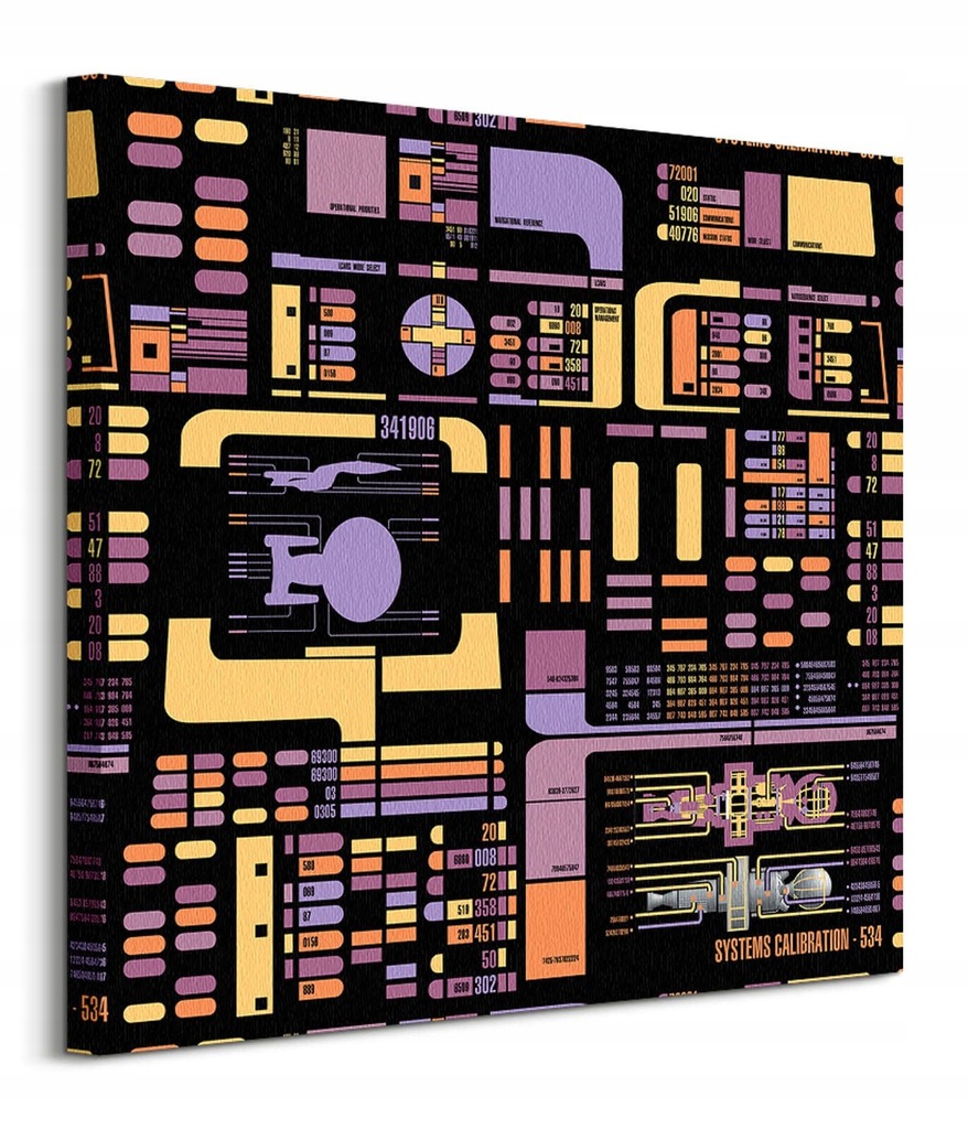 Obraz Star Trek The Next Generation 60x60cm