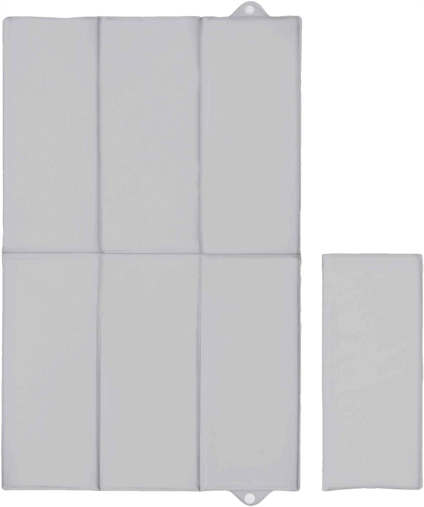 Ceba Składana mata do przewijania turystyczna duża 50x80cm Basic Grey