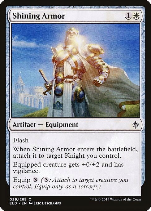 Karta MtG - Shining Armor - Throne of Eldraine (ELD)