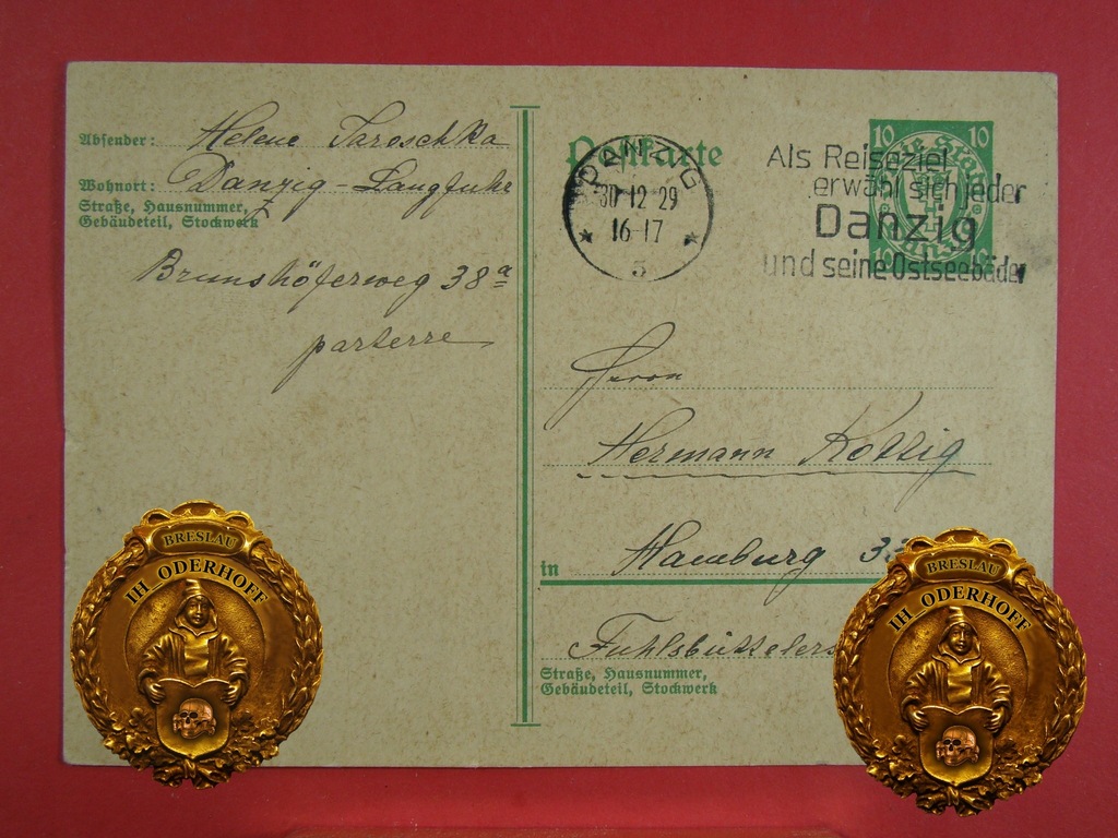 1929 Danzig,Lux Exp.N959