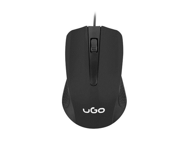 Mysz UGO UMY-1213 (optyczna; 1200 DPI; kolor czarn
