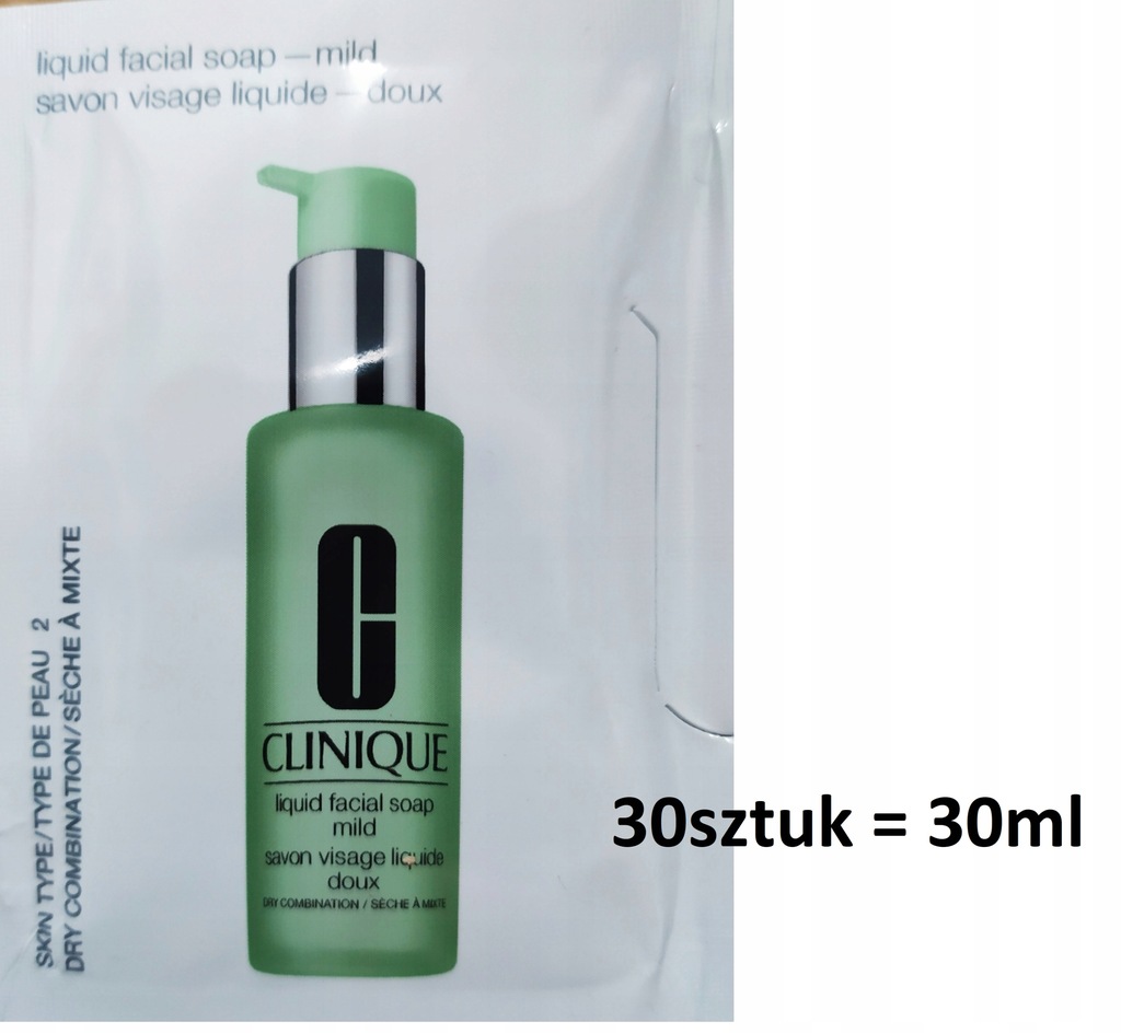 Clinique liquid facial soap mild ml x 30szt = 30ml