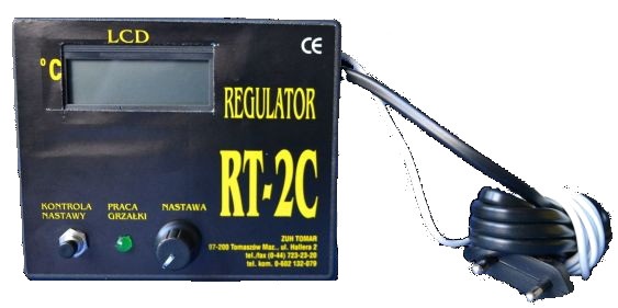 TERMOSTAT RT-2C rt2c termoregulator cyfrowy 0-42C
