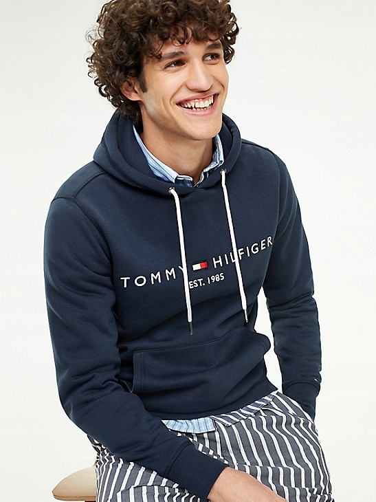 A709 TOMMY HILFIGER BLUZA MĘSKA GRANATOWA R. XXL